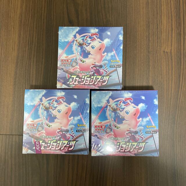 フュージョンアーツ　3box シュリンク付き