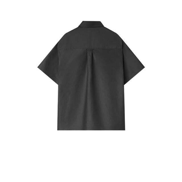 販売での到着 JIL SANDER+ 黒 ミリタリーシャツジャケット 21ss ミリタリージャケット