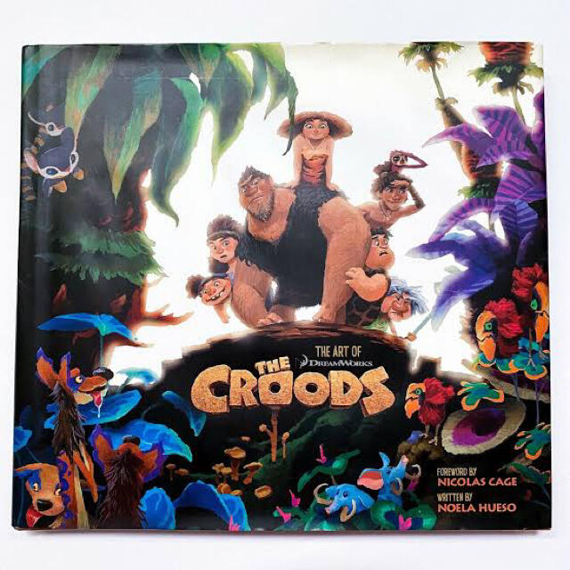 クルードさんちのはじめての冒険 設定資料集 Art of The Croods設定 クルードさんちのはじめての冒険 設定資料集 Art of The Croods設定