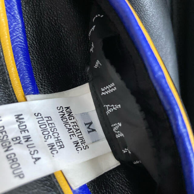 極希少　JEFF HAMILTON ベティ　レザージャケット　USA製　黒　M メンズのジャケット/アウター(レザージャケット)の商品写真