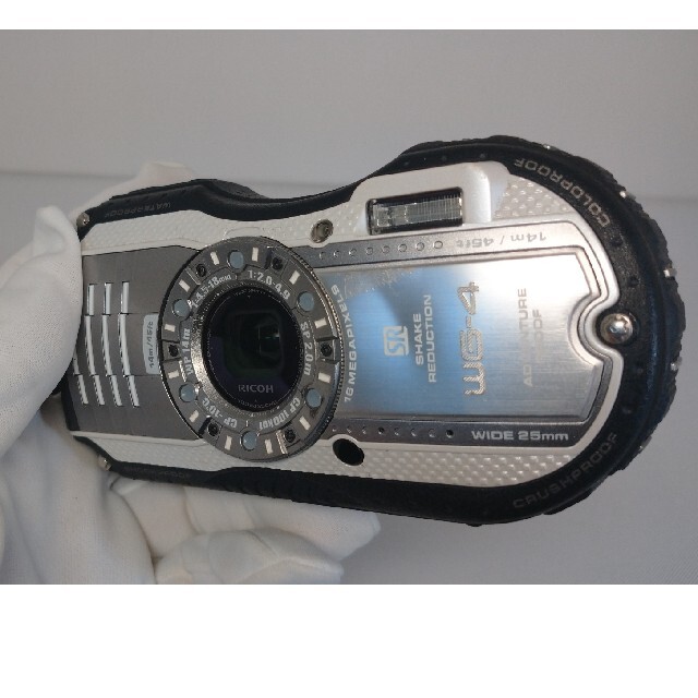 RICOH リコー 防水カメラ WG-4 バッテリー 充電ケーブル付き RICOH リコー 防水カメラ WG-4 バッテリー 充電ケーブル付き