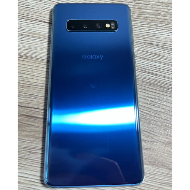 SAMSUNG Galaxy S10 プリズムブルー SM-G973C78mm本体重量