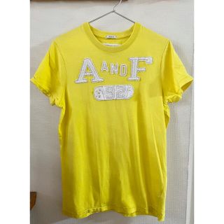 アバクロンビーアンドフィッチ(Abercrombie&Fitch)のアバクロンビー＆フィッチ アバクロ 半袖ロゴTシャツ イエロー(Tシャツ(半袖/袖なし))