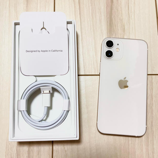 iPhone - 【美品】 アップル iPhone12 mini 256GB ホワイト