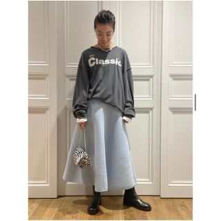 ドゥーズィエムクラス(DEUXIEME CLASSE)のSTANDALONE  OUT OF 90s L/S CUT ブラック(Tシャツ/カットソー(七分/長袖))