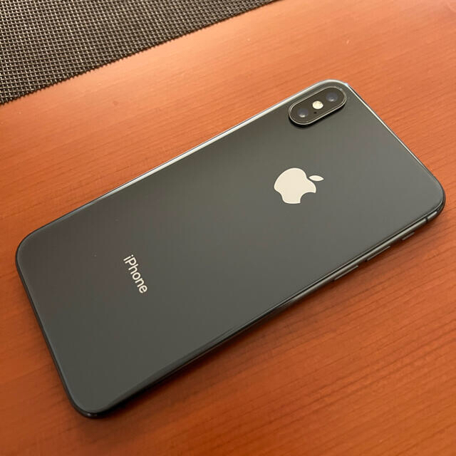 iPhone X 256GB SIMフリー スペースグレイ オマケあり-