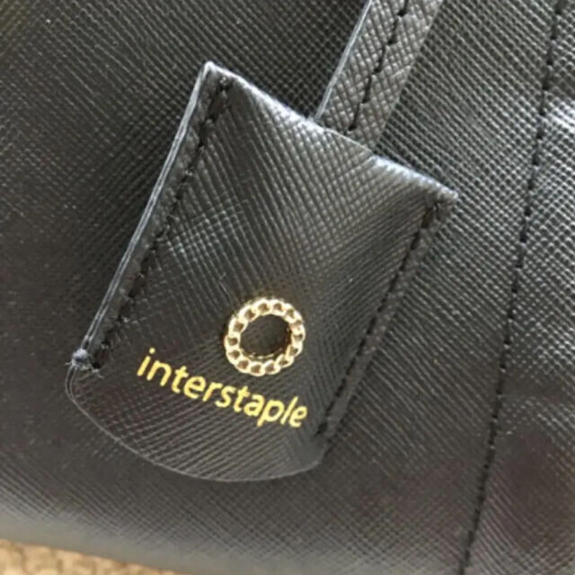 interstaple(インターステイプル)のインターステイブル　バック　革スエードコンビ　interstaple レディースのバッグ(ハンドバッグ)の商品写真
