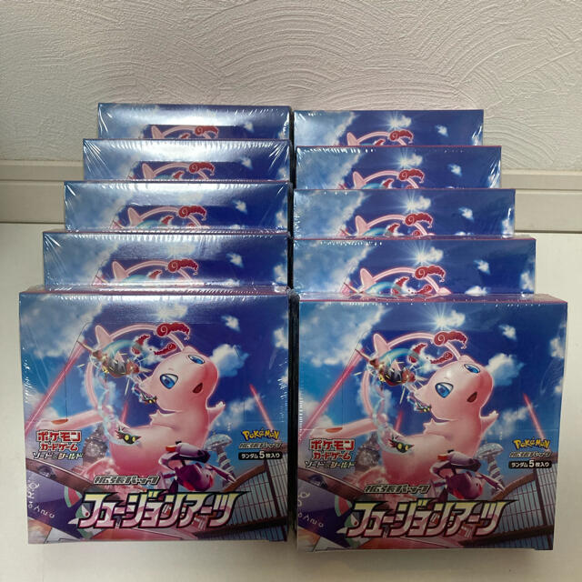 ポケモンカードゲーム フュージョンアーツ 未開封 12box シュリンク付き