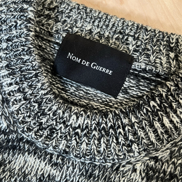 Nom de Guerre(ノムデゲール)のNOM DE GUERRE ニットMサイズ メンズのトップス(ニット/セーター)の商品写真