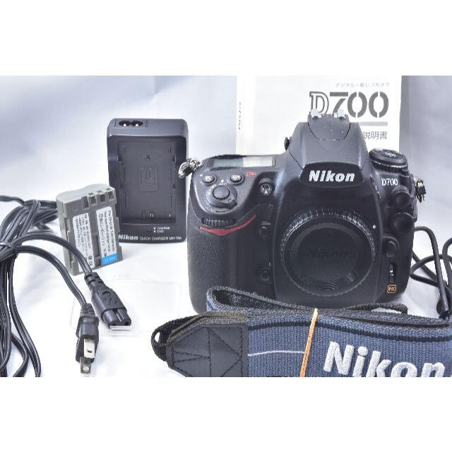 Nikon - Nikon デジタル一眼レフ D700 ボディ動作品　取扱説明書付き！