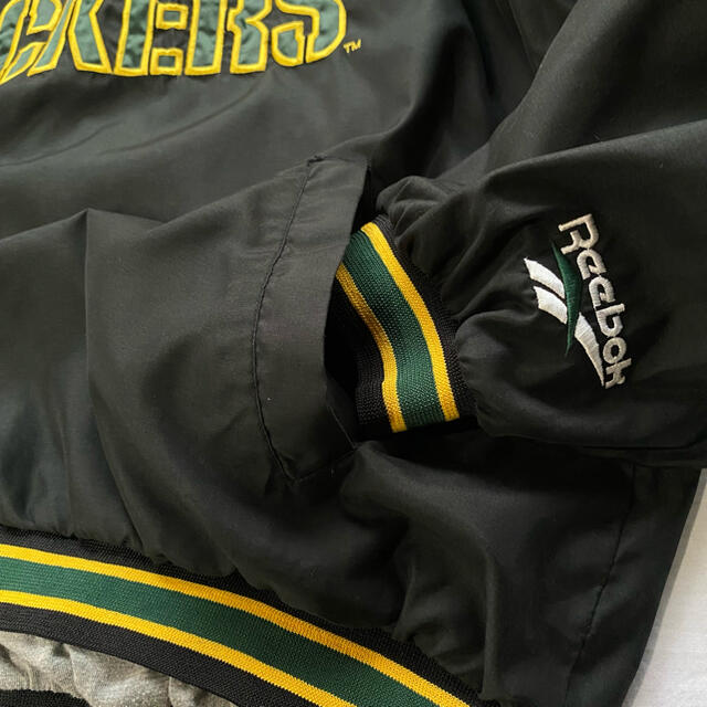 グリーンベイ　パッカーズ　ナイロンプルオーバーGreen Bay Packers80s