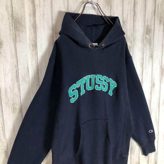 【限定コラボ】Stussy チャンピオン 平手友梨奈 リバースウィーブ パーカー