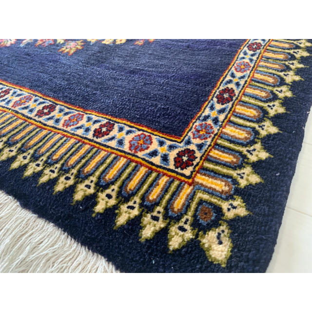 国産高品質】 手織りウール100%カシャン差ペルシャ絨毯の通販 by ラグ