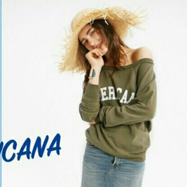 AMERICANA - AMERICANA オフショルダースウェットの通販 by meron shop ...