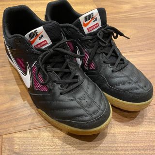 シュプリーム(Supreme)のSUPREME × NIKE SB LUNAR GATO BLACK(スニーカー)