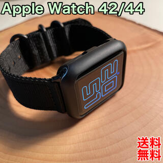 アップルウォッチ(Apple Watch)のアップルウォッチ　NATO ベルト バンド ストラップ 42/44(金属ベルト)