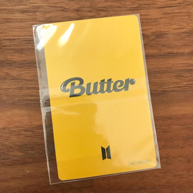 防弾少年団(BTS)(ボウダンショウネンダン)のbts butter JFC特典トレカ　公式 エンタメ/ホビーのCD(K-POP/アジア)の商品写真