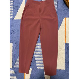 ザラ(ZARA)のZARA テーパードパンツ　ハイウエストパンツ　Mサイズ(カジュアルパンツ)