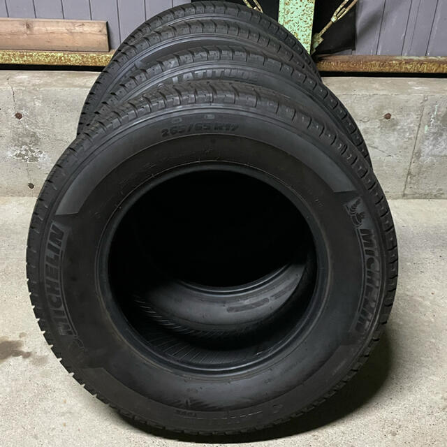 交渉可能 プラド 純正タイヤ 新車外し ミシュラン 265/65R17 最大80
