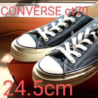 コンバース(CONVERSE)の【新品同様】コンバース　オールスター　チャックテイラー　ブラック(スニーカー)