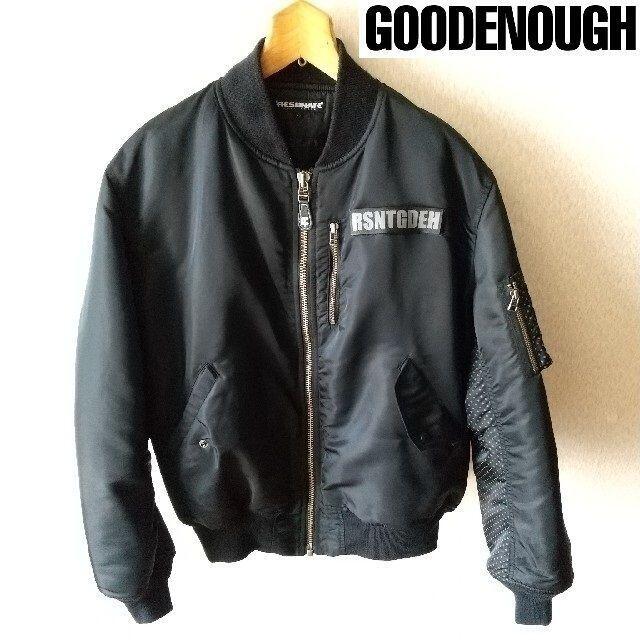 最高級 RESONATE GOODENOUGH MA-1 ドット柄 グッドイナフ