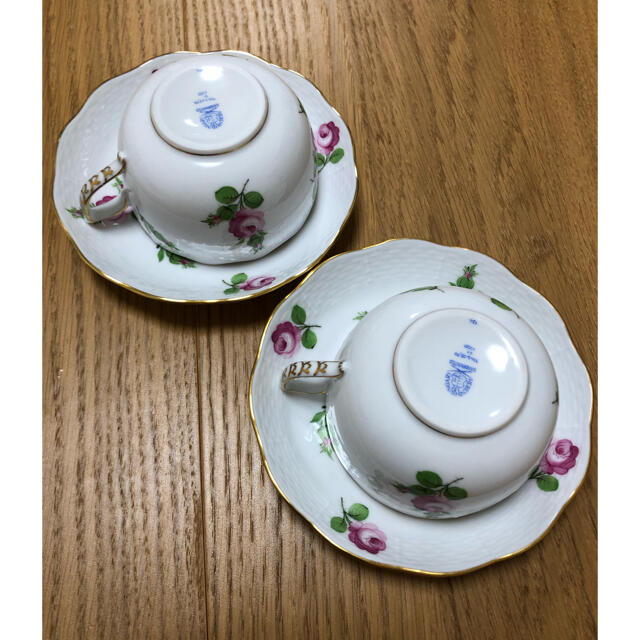 ヘレンド ティーカップ&ソーサー 2客 ヘレンド ティーカップ&ソーサー 2客