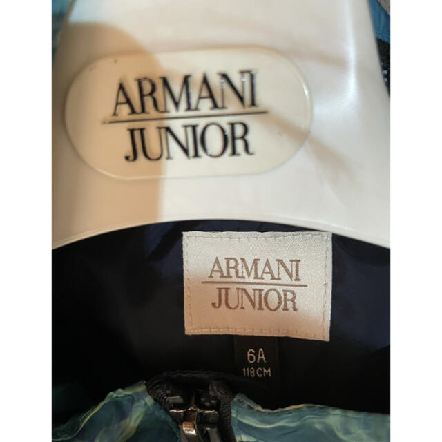 ARMANI JUNIOR(アルマーニ ジュニア)のARMANI Jr ナイロンパーカー　6A キッズ/ベビー/マタニティのキッズ服男の子用(90cm~)(ジャケット/上着)の商品写真