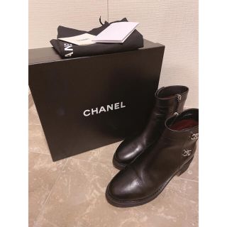 シャネル(CHANEL)のCHANEL シャネル ターンロック ショート ブーツ(ブーツ)