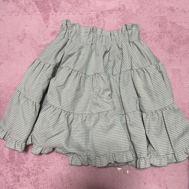 夢展望(ユメテンボウ)の♡ハートベルトティアードスカート♡ レディースのスカート(ミニスカート)の商品写真