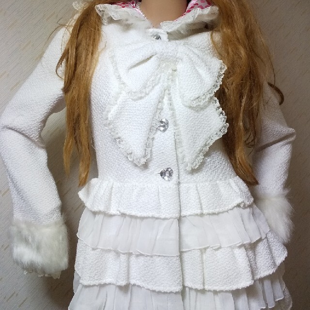 格安新品 La ☆Lapafait☆ラパフェ☆ホワイト☆うさちゃすコート☆BIG
