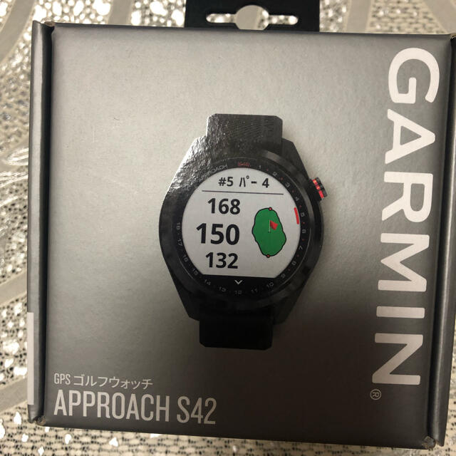 新品未使用⭐︎GARMIN ガーミン S42 黒