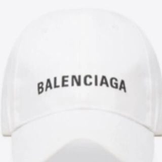 バレンシアガ(Balenciaga)の新品 バレンシアガ メンズ キャップ ホワイト(キャップ)