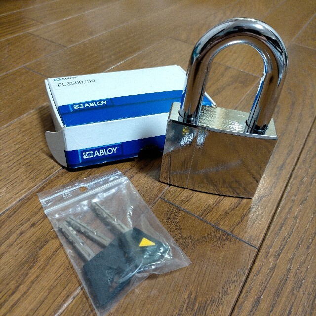 好評 MAGOKORO広島ハイロジック ABLOY 南京錠 パッドロック PL342N