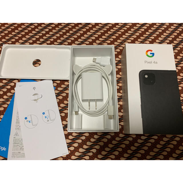 良品】Google Pixel 4a 128GB JustBlack-
