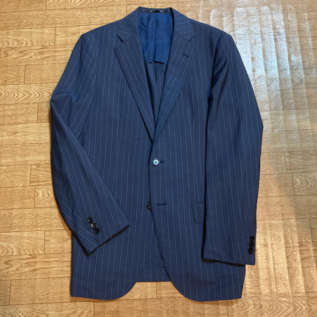 【こしょうこ様専用】トゥモローランド ブルー ストライプスーツ CANONICO