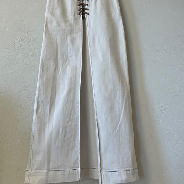 FRAY I.D(フレイアイディー)のフレイアイディー　ロングスカート  ベージュ レディースのスカート(ロングスカート)の商品写真