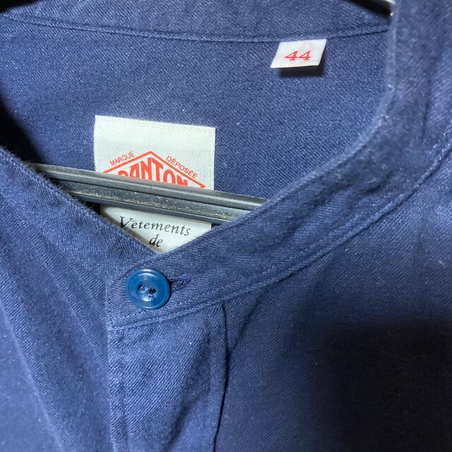 DANTON(ダントン)のダントン　バンドカラーシャツ メンズのトップス(シャツ)の商品写真