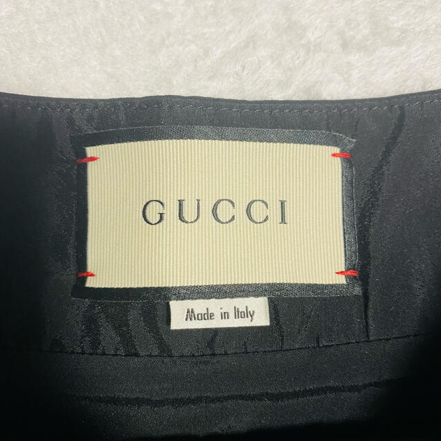 Gucci(グッチ)の【美品】GUCCI グッチ　2018AW GGマーモント　スカート サイズ38 レディースのスカート(ひざ丈スカート)の商品写真