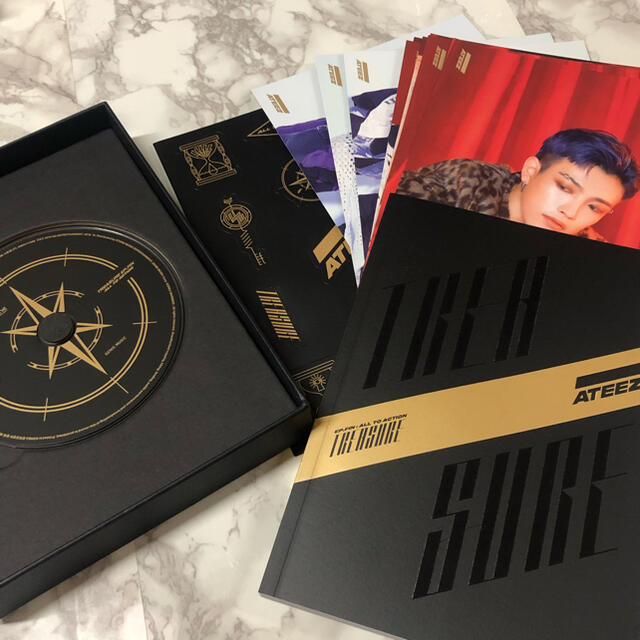 ATEEZ ジョンホ サイン入り CD