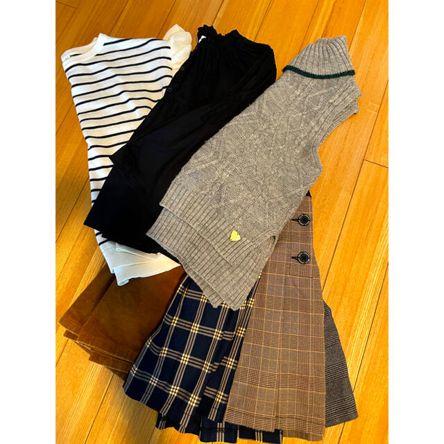 GLOBAL WORK(グローバルワーク)のまとめ売り　女の子　140 150  秋冬 キッズ/ベビー/マタニティのキッズ服女の子用(90cm~)(Tシャツ/カットソー)の商品写真