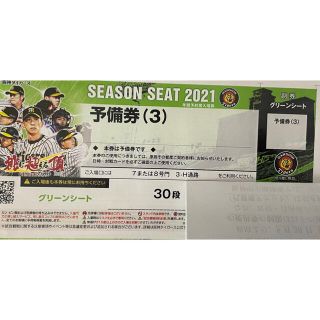 ハンシンタイガース(阪神タイガース)の阪神 vs ヤクルト グリーンシート通路側 10月19日(火) 18:00-(野球)