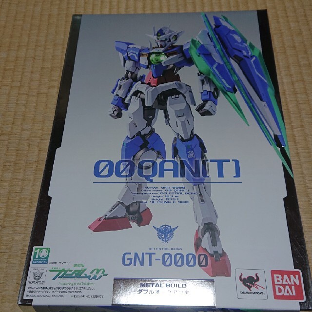 機動戦士ガンダムoometal build ダブルオークアンタ 開封品