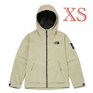 ザノースフェイス(THE NORTH FACE)の【新品】サイズXS ノースフェイス マントンジャケット ベージュ(ナイロンジャケット)