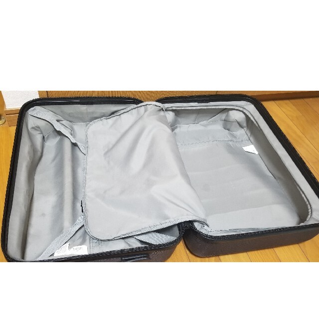 MUJI (無印良品)(ムジルシリョウヒン)の【無印良品】ハードキャリーケース36L ネイビー レディースのバッグ(スーツケース/キャリーバッグ)の商品写真