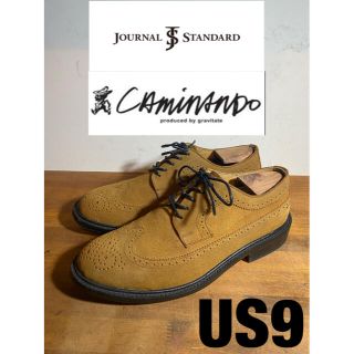 ジャーナルスタンダード(JOURNAL STANDARD)の美品JOURNAL STANDARD別注CAMINANDO ロングウィングチップ(ドレス/ビジネス)