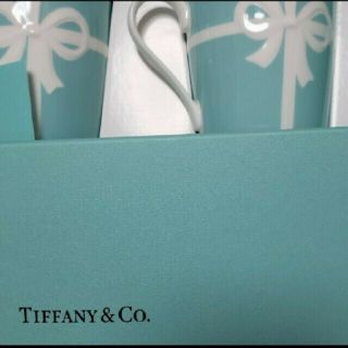 ティファニー(Tiffany & Co.)のTIFFANY　マグカップ　リボン(食器)