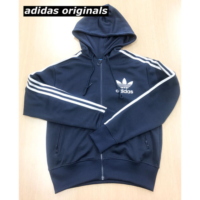 【adidas originals】Lサイズ フードジップパーカー | フリマアプリ ラクマ