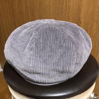 コーデュロイのベレー帽(ハンチング/ベレー帽)