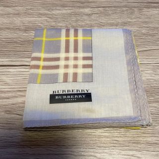 バーバリー(BURBERRY)のバーバリーハンカチグレー(ハンカチ)