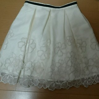 リランドチュール(Rirandture)のリランドチュール刺繍スカート(ミニスカート)